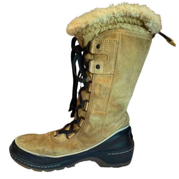 Sorel Women's Torino High Winter Boots Tan/ Black Size 7 - Picture 7 of 9